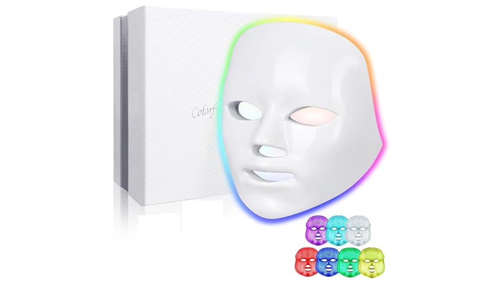 red light therapy mask