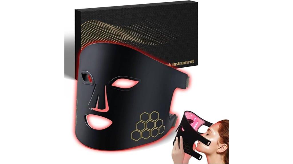 rejuvenating red light mask