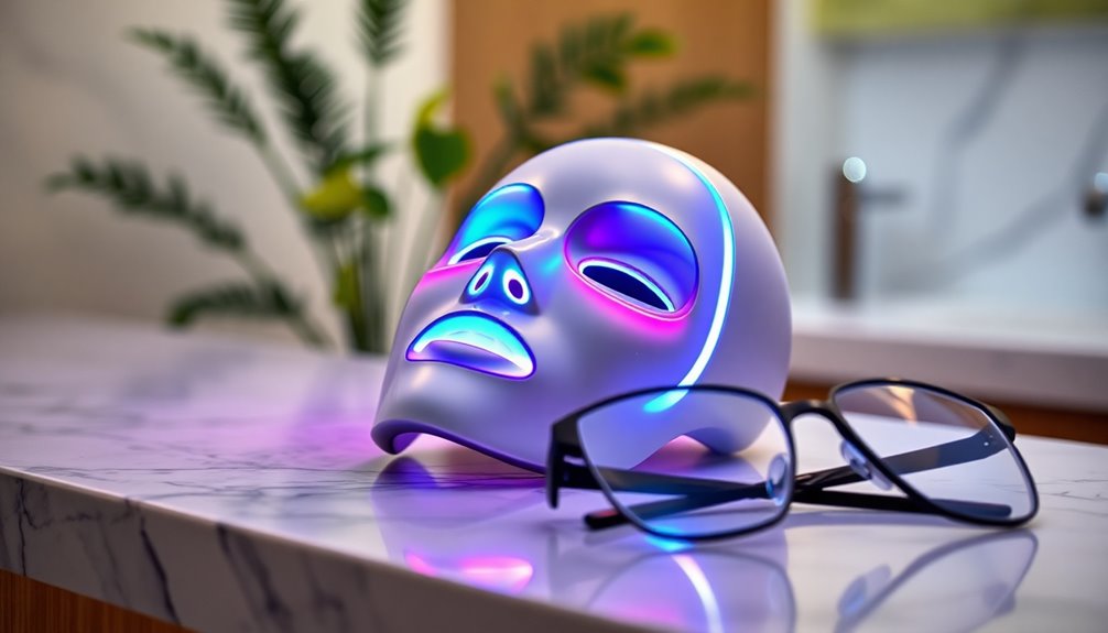 safe led mask practices