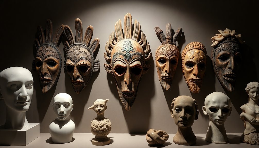 sculpture shaped by artistry