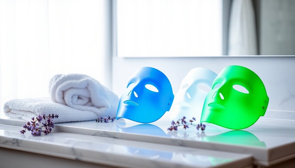 sensitive skin led masks