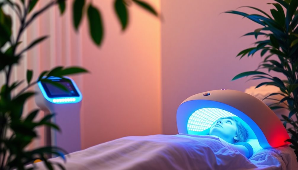 skin treatment using light