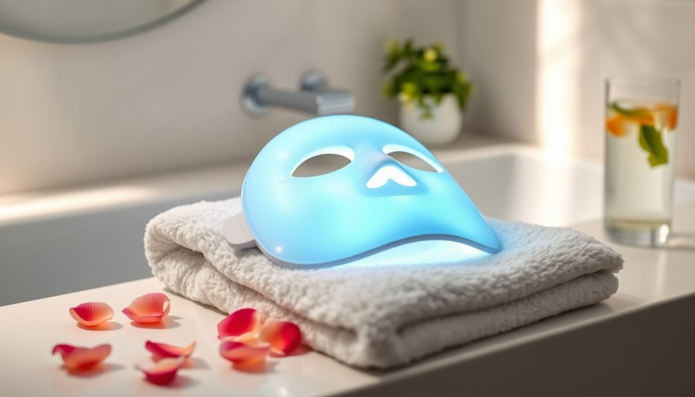 soothing led masks for rosacea