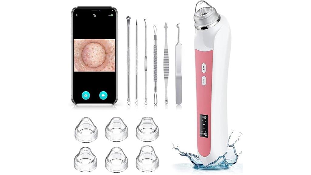 vacuum camera for blackheads