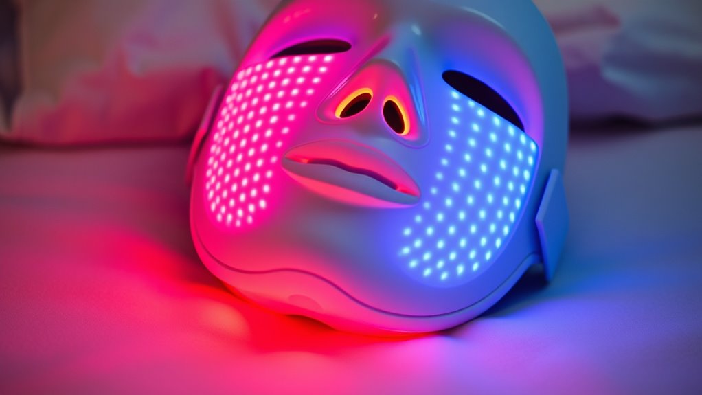 at home led skincare device