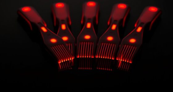best red light beard combs