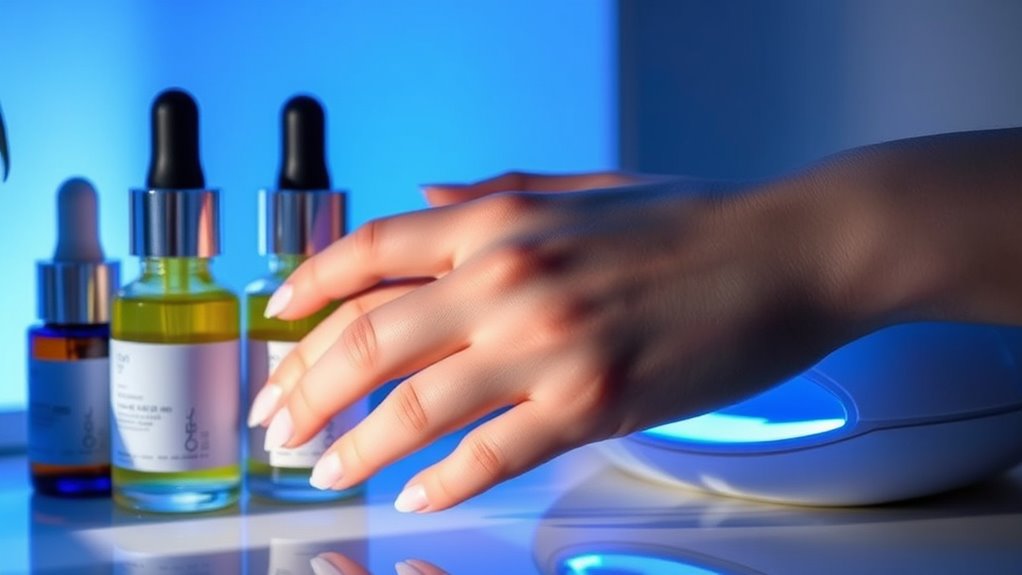 blue light therapy for sensitive skin
