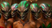 celebrity met gala alien masks