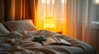 evening amber light therapy