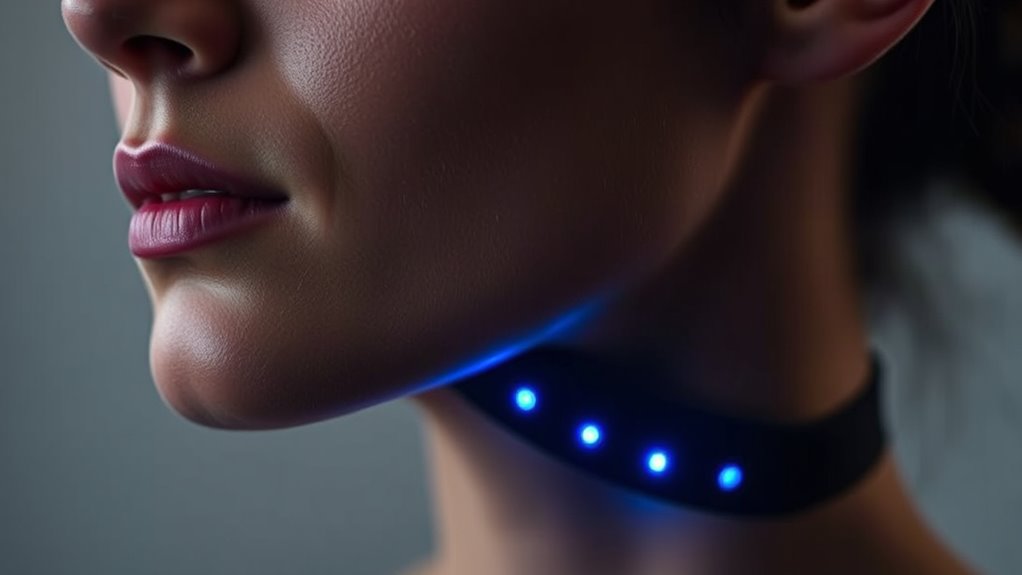 led facial massage therapy