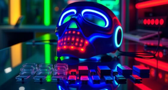 led mask replacement accessories