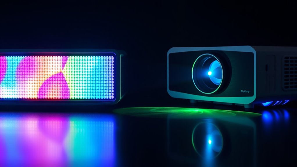 led vs laser efficiency