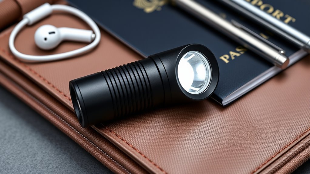 portable rechargeable led flashlight