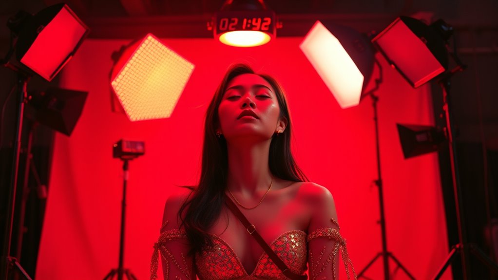 pre shoot red light therapy