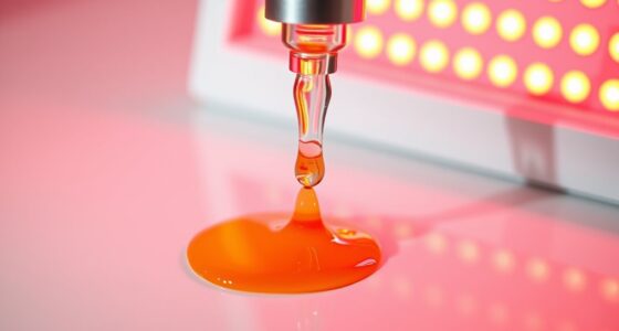 red light enhances vitamin c