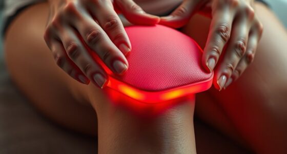 red light knee pain relief