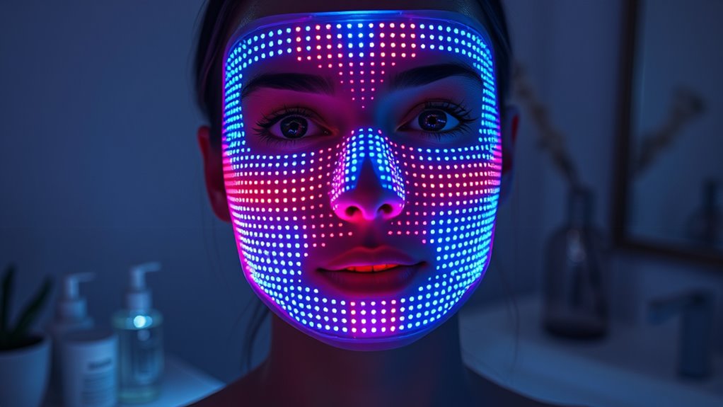 rejuvenating light therapy mask