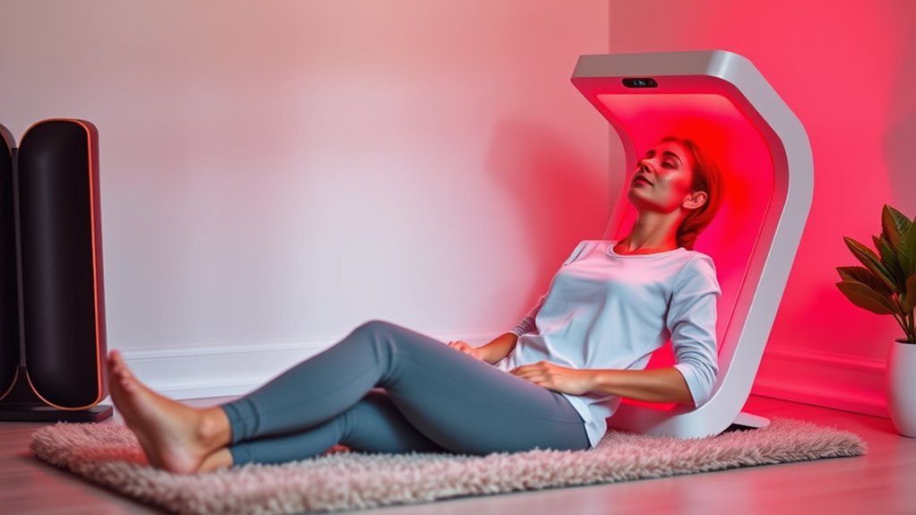 safe emf red light therapy