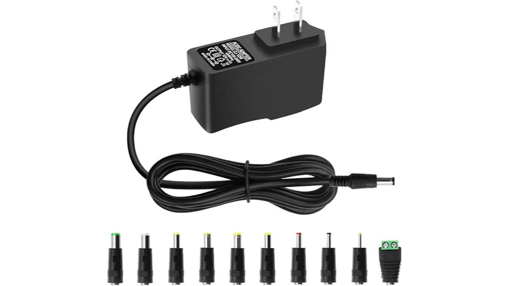 12 volt 1 amp adapter