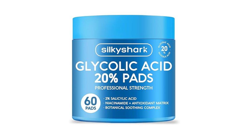 20 glycolic acid pads
