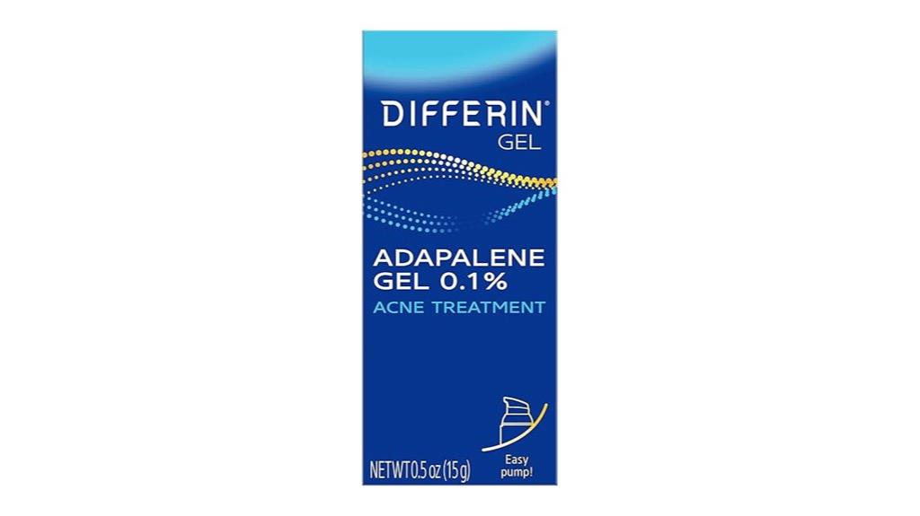 acne treatment gel pump