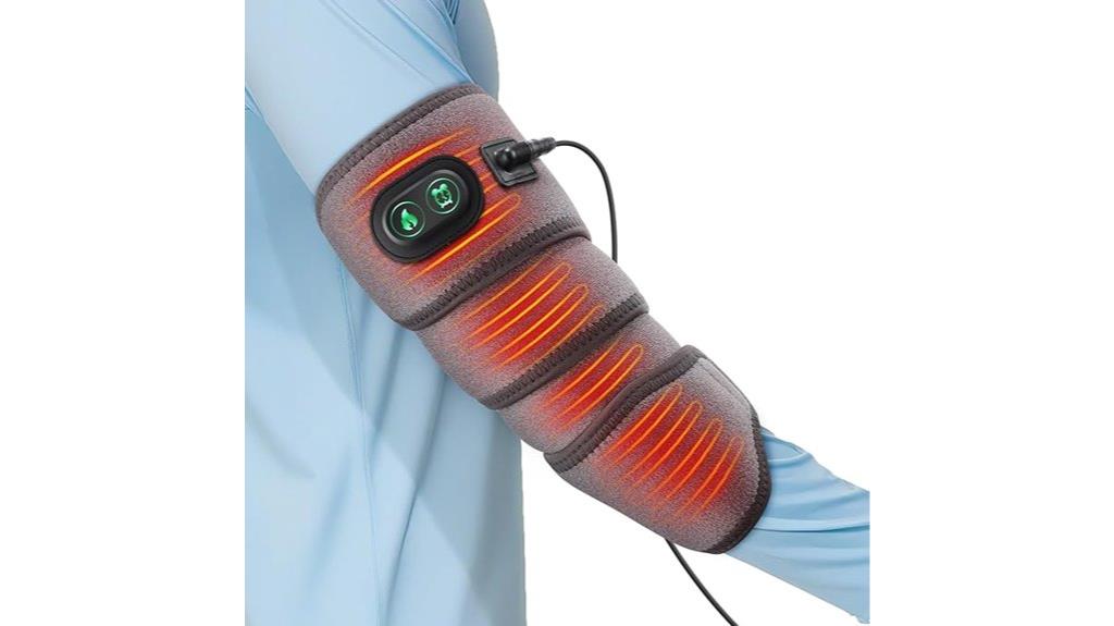 adjustable arm heat pad
