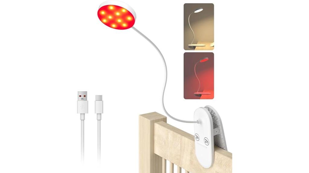 adjustable bedside reading light