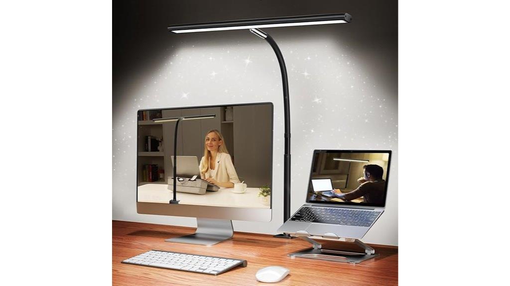 adjustable clamp desk lamp