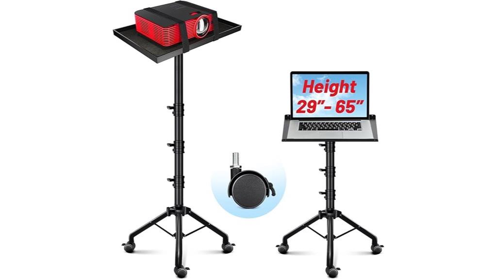 adjustable tripod for projectors
