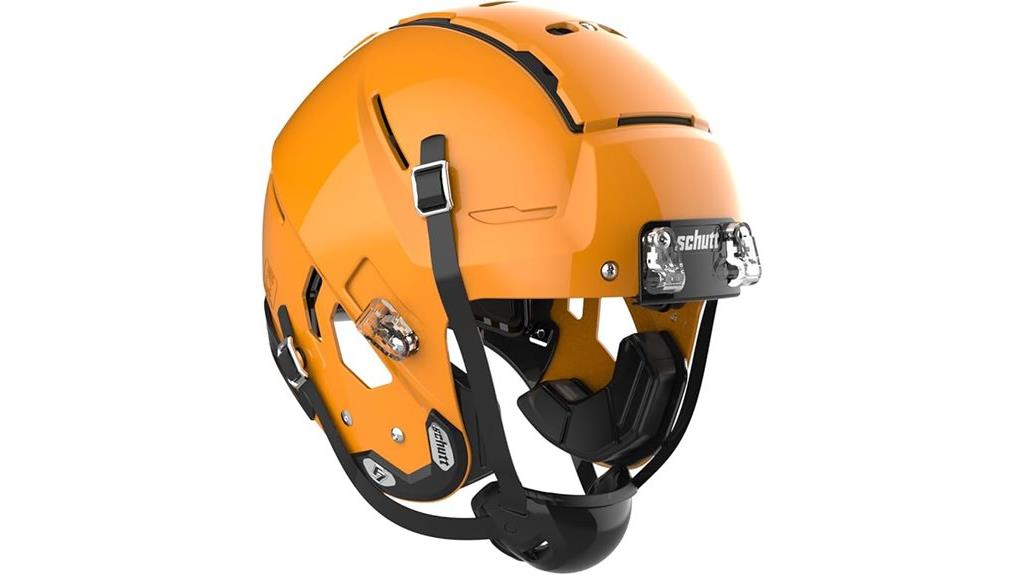adult football helmet with facemask