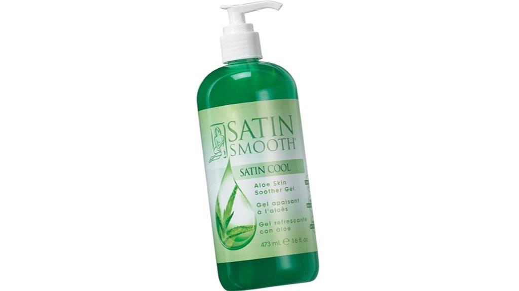 aloe vera skin soothing