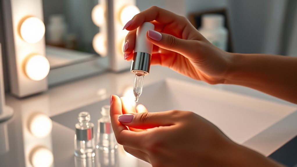 alternate retinoids and led