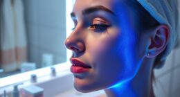 at home led facial tips