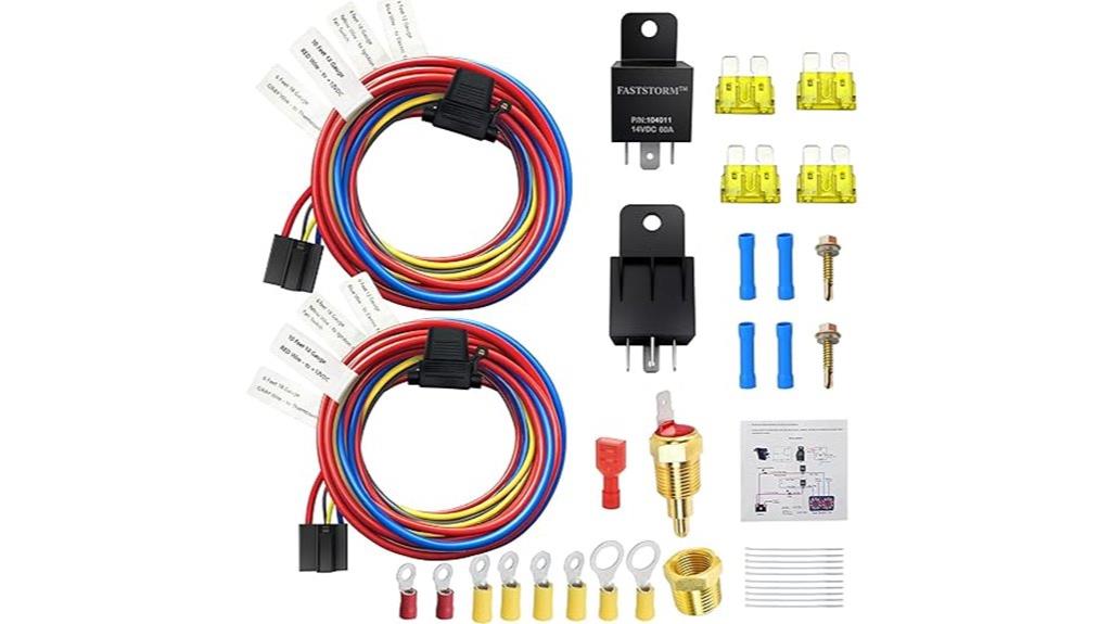 automotive dual fan relay