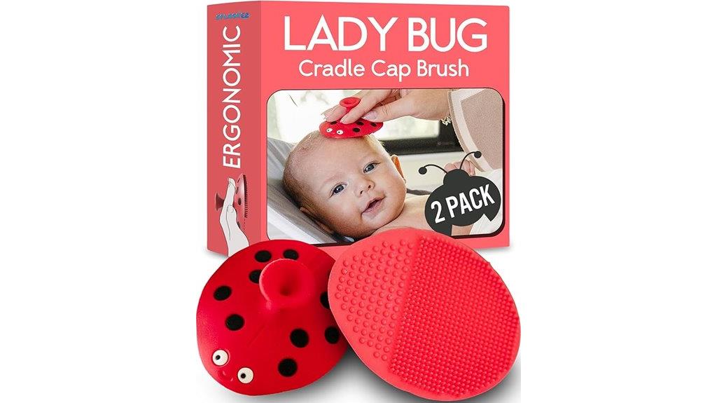 baby cradle cap brush