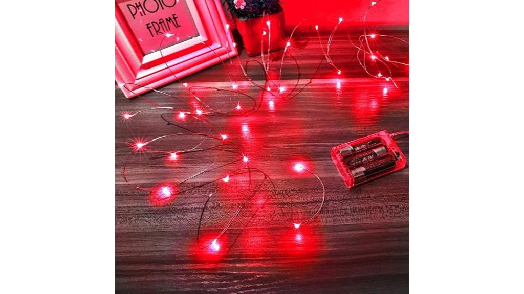 battery powered copper wire fairy lights