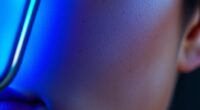 blue light and skin