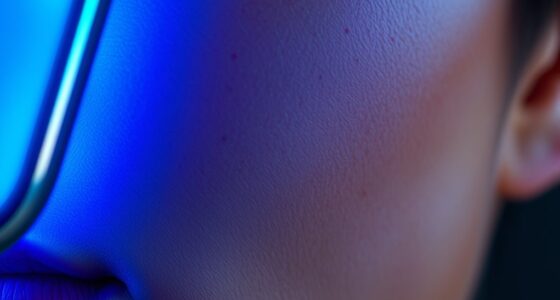 blue light and skin