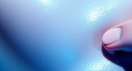 blue light effects on oily skin