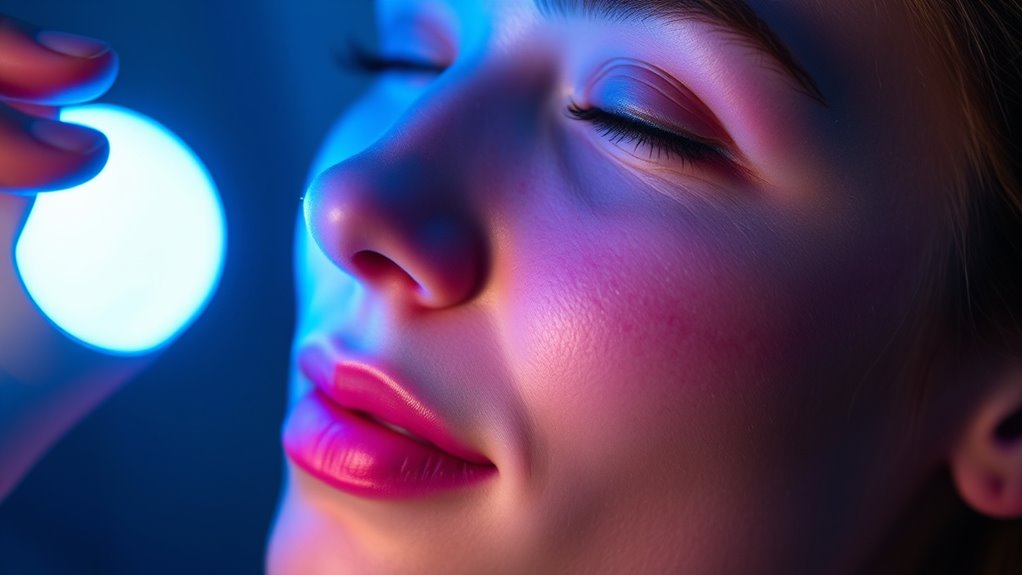 blue light for acne