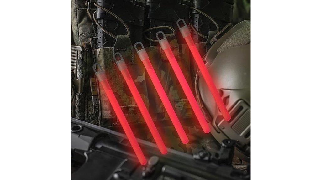bright 6 inch emergency glow sticks