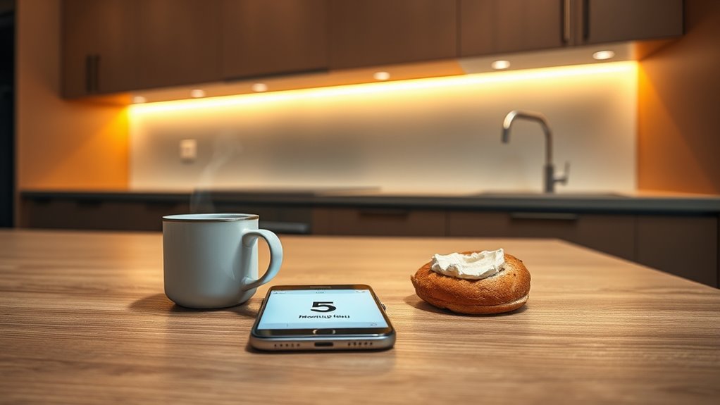 bright energy efficient morning lighting