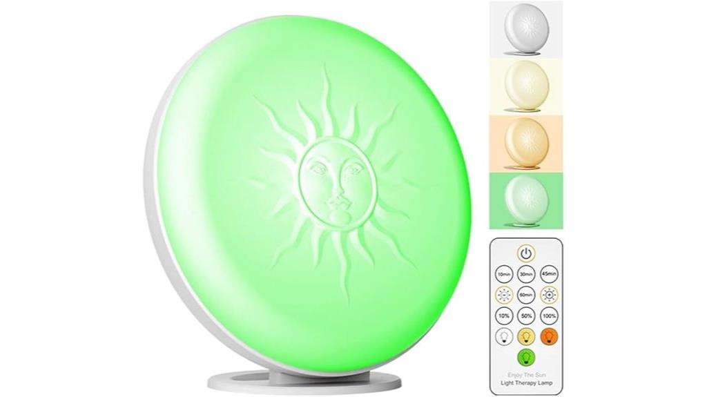 bright light therapy lamp