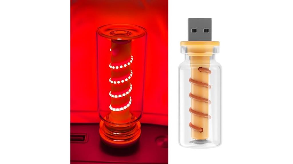 car usb touch light