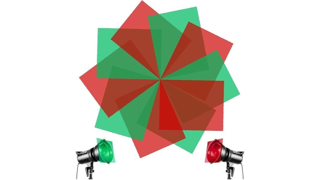 christmas gel filter set