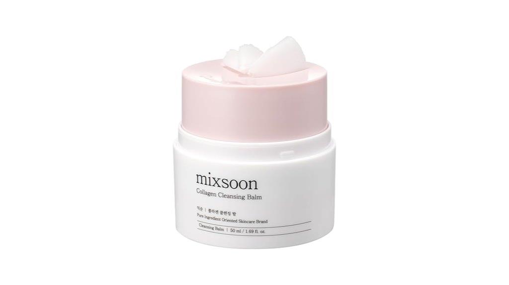 collagen cleansing balm size