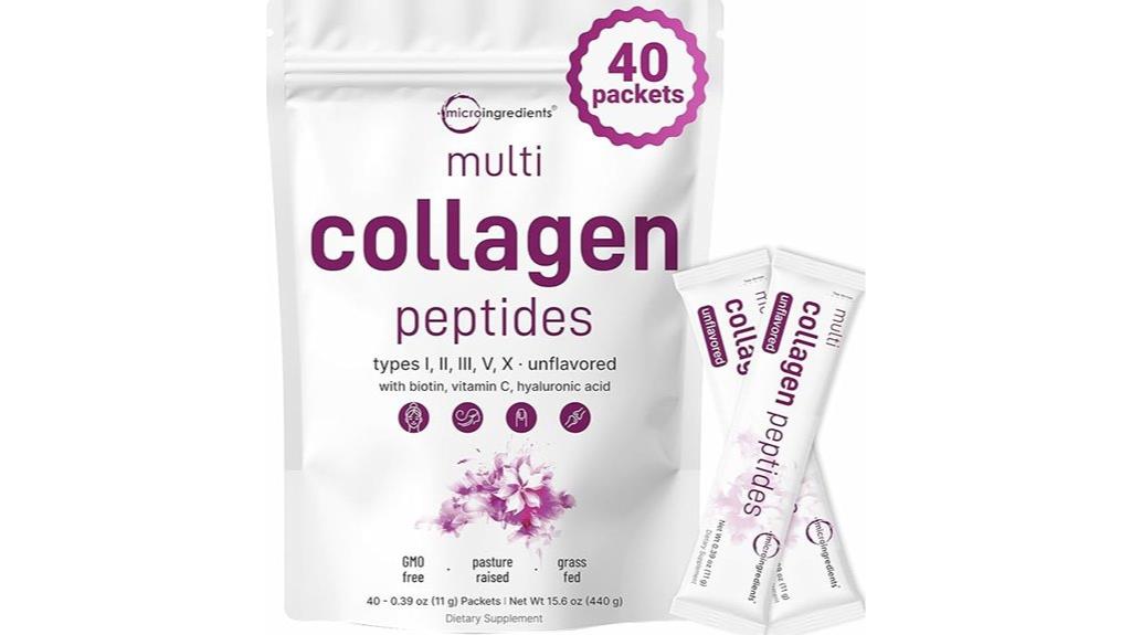 collagen peptides stick packs