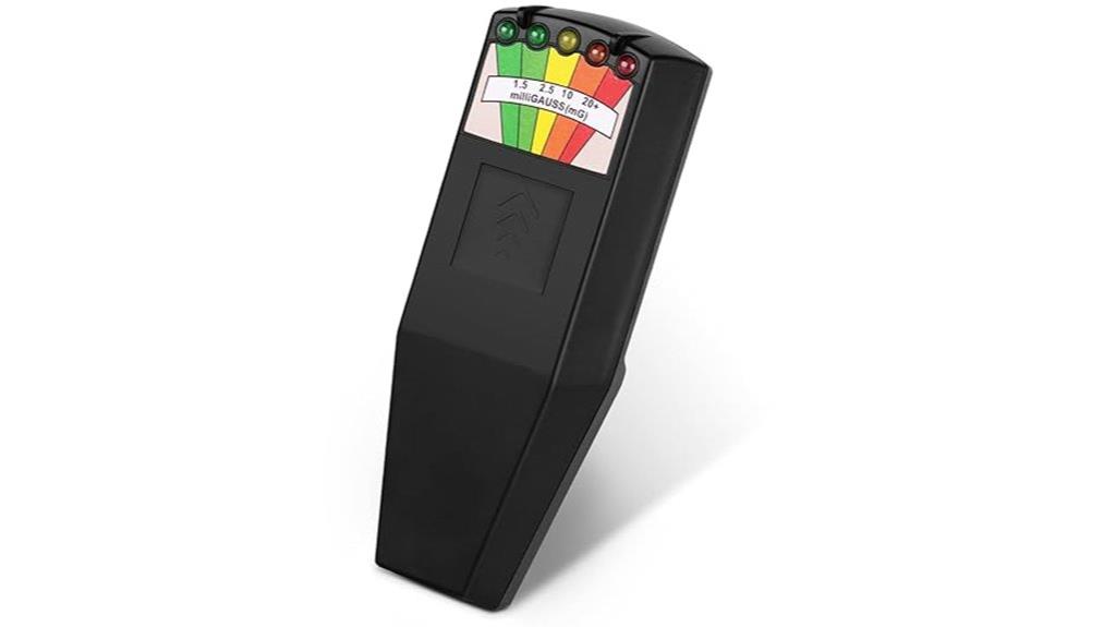 colorful handheld emf detector