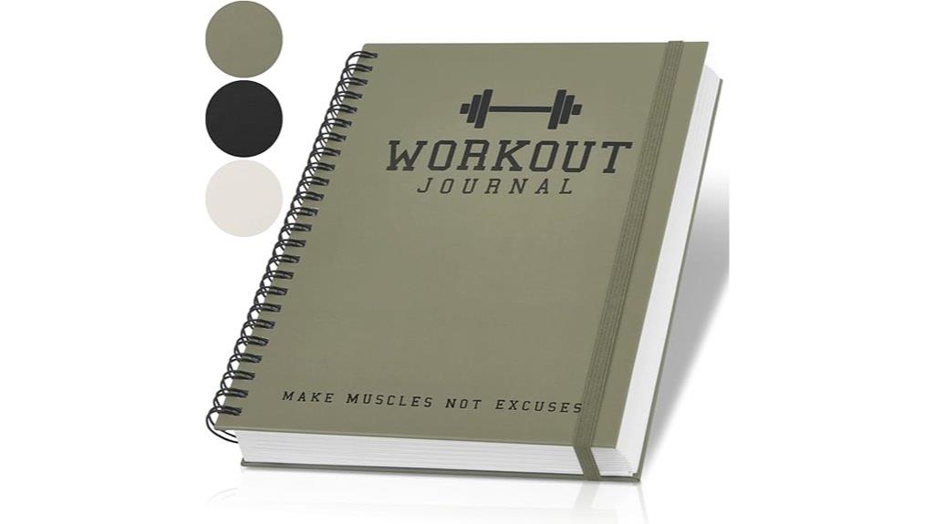 comprehensive fitness tracking journal