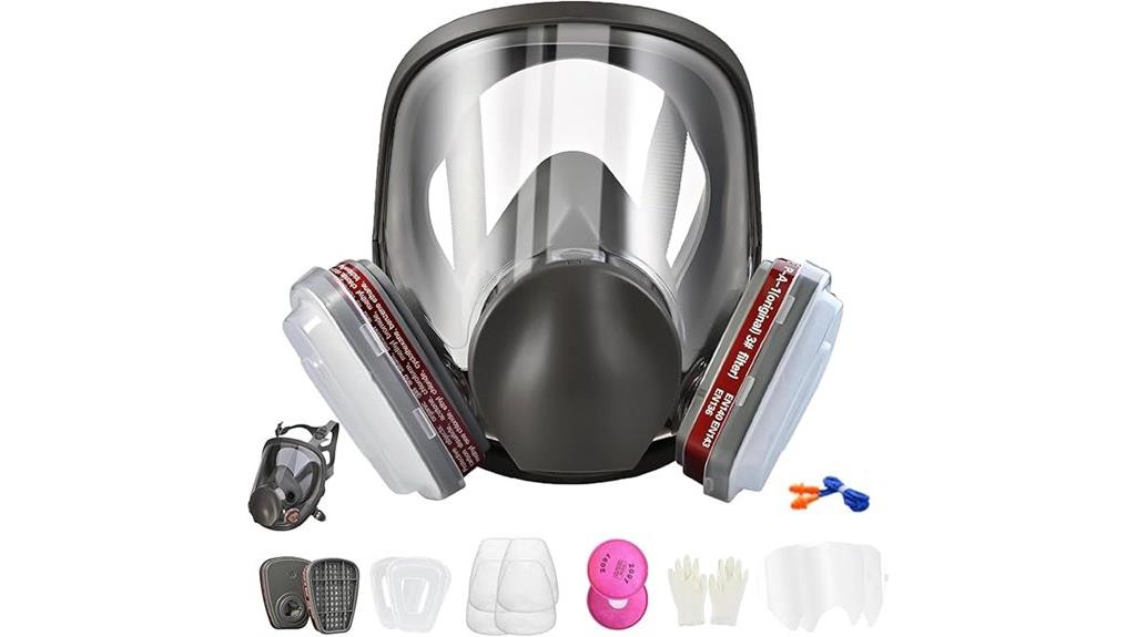 comprehensive respirator mask set